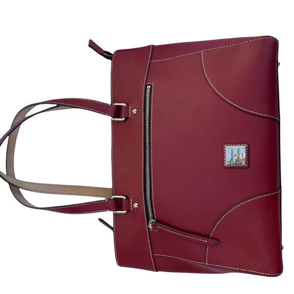 Dooney & Bourke Beacon Leather Zip-Top Large Mila - Picture 4 of 10